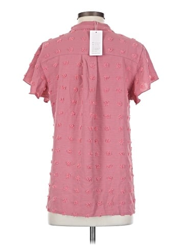 Fashion Short Sleeve Blouse (view 2)