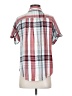 Universal Thread 100% Rayon Plaid Pink Short Sleeve Button-Down Shirt Size S - photo 2