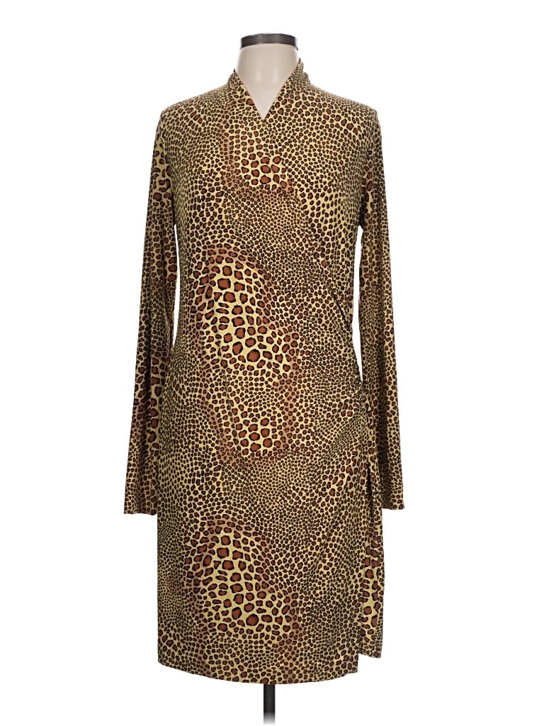 Pre-owned Norma Kamali Casual Dress In Brown