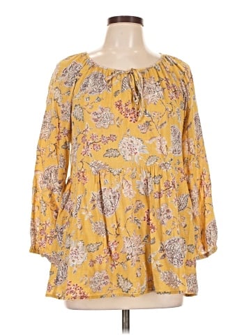 Suzanne Betro 3/4 Sleeve Blouse (view 1)