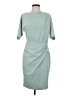 Calvin Klein Solid Teal Cocktail Dress Size 4 - photo 1