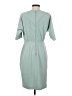 Calvin Klein Solid Teal Cocktail Dress Size 4 - photo 2