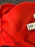 Chaus 100% Polyester Red 3/4 Sleeve Blouse Size M - photo 7