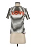 Kule 100% Cotton Ivory Short Sleeve Top Size XS - photo 1
