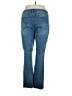 NYDJ Hearts Blue Jeans Size 16 - photo 2