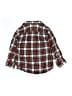 Crewcuts 100% Cotton Plaid Red Long Sleeve Button-Down Shirt Size 2 - photo 2