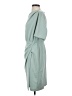 Calvin Klein Solid Teal Cocktail Dress Size 4 - photo 5