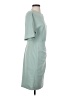 Calvin Klein Solid Teal Cocktail Dress Size 4 - photo 4