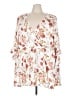 Torrid White Long Sleeve Blouse Size 5X Plus (5) - photo 1
