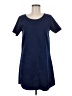 Newbury Kustom Solid Blue Casual Dress Size M - photo 1