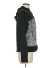 Assorted Brands 100% Polyester Houndstooth Black Track Jacket Size M - photo 4