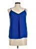 Naked Zebra 100% Polyester Blue Sleeveless Blouse Size M - photo 1