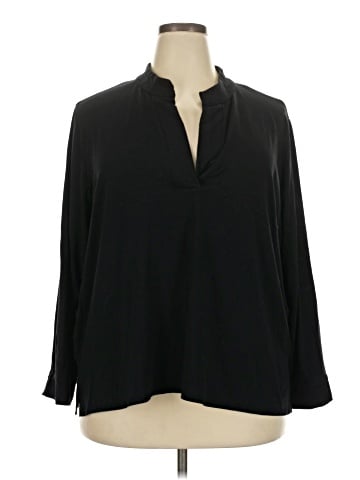 Eileen Fisher Long Sleeve Blouse (view 1)