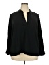 Eileen Fisher Black Long Sleeve Blouse Size 3X - photo 1