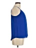Naked Zebra 100% Polyester Blue Sleeveless Blouse Size M - photo 4