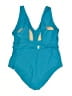 Summersalt Solid Teal One Piece Swimsuit Size 22 - photo 2