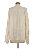 MNG Suit Ivory Long Sleeve Blouse Size 4 - photo 2