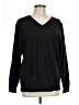 Lands' End Black Pullover Sweater Size L - photo 1