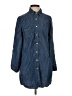 Soft Joie 100% Lyocell Blue 3/4 Sleeve Button-Down Shirt Size S - photo 1