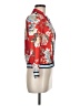 River Island 100% Polyester Print Red Jacket Size 6 - photo 4