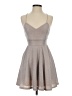 Windsor Metallic Silver Cocktail Dress Size S - photo 1