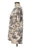 Bibi Camo Tan Short Sleeve Top Size M - photo 5