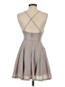 Windsor Metallic Silver Cocktail Dress Size S - photo 2