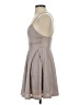 Windsor Metallic Silver Cocktail Dress Size S - photo 5