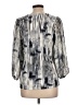 Simply Vera Vera Wang Silver 3/4 Sleeve Blouse Size L - photo 2