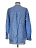 Talbots 100% Linen Blue Long Sleeve Button-Down Shirt Size XS - photo 2