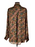 Illa Illa 100% Polyester Floral Brown Long Sleeve Blouse Size M - photo 2