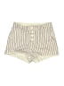 Old Navy Stripes Ivory Shorts Size 2 - photo 1