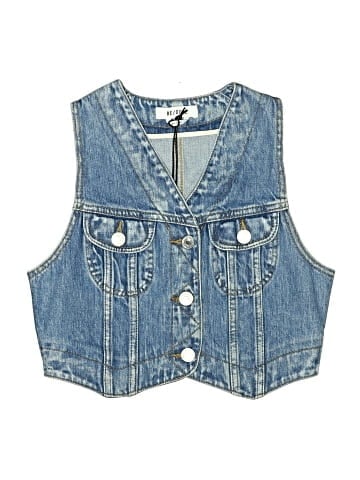 RE/DONE Denim Vest (view 1)