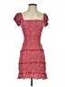 Sim & Sam 100% Rayon Hearts Red Cocktail Dress Size XS - photo 1