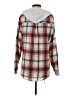 Unbranded 100% Polyester Plaid Red Long Sleeve Blouse Size S - photo 2