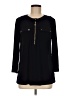 Anne Klein Black Long Sleeve Top Size M - photo 1