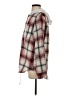 Unbranded 100% Polyester Plaid Red Long Sleeve Blouse Size S - photo 5
