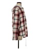 Unbranded 100% Polyester Plaid Red Long Sleeve Blouse Size S - photo 4