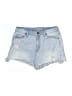 Universal Thread Blue Denim Shorts Size 8 - photo 1