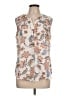 Van Heusen 100% Polyester Ivory Sleeveless Blouse Size L - photo 1