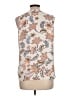 Van Heusen 100% Polyester Ivory Sleeveless Blouse Size L - photo 2