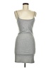 Forever 21 Solid Gray Casual Dress Size M - photo 1