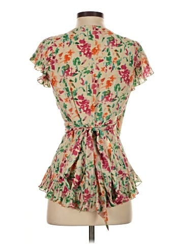 Diane von Furstenberg Short Sleeve Blouse (view 2)