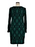 Leota Argyle Green Casual Dress Size XL - photo 2