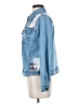 Coldwater Creek Graphic Blue Denim Jacket Size S - photo 5