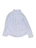 Jacadi 100% Cotton Print Blue Long Sleeve Button-Down Shirt Size 8 - photo 1