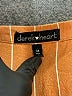 Derek Heart 100% Cotton Stripes Orange Jumpsuit Size M - photo 4