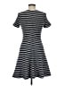 Theory Stripes Gray Casual Dress Size 6 - photo 2