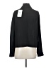 Theory 100% Polyester Solid Black Long Sleeve Blouse Size P (petite) - photo 2