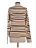 REI Co Op 100% Cotton Stripes Tan Pullover Sweater Size S - photo 2